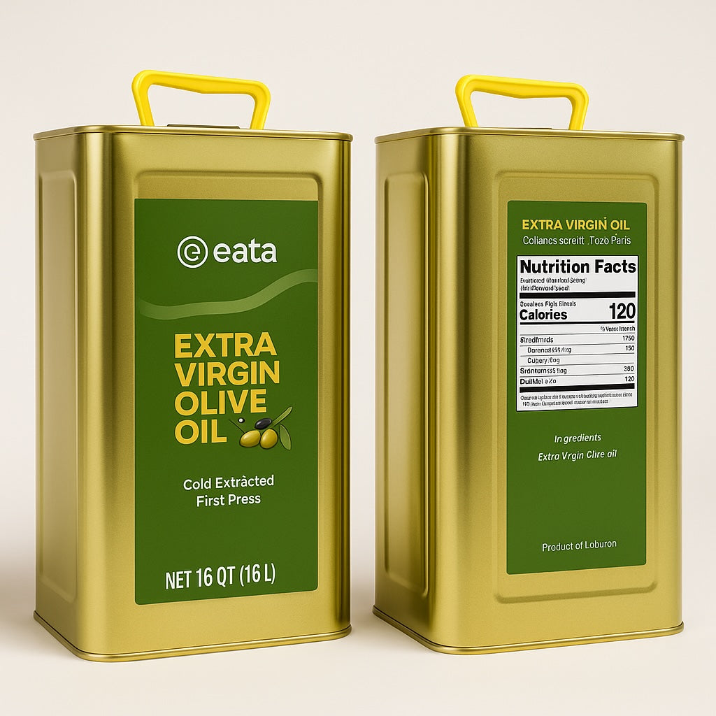 Eata Extra Virgin Olive Oil – 4.2 gal (16 L)