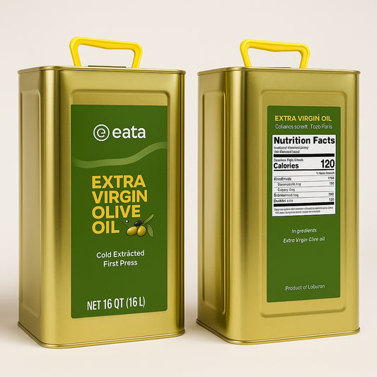 Eata Extra Virgin Olive Oil – 4.2 gal (16 L)